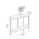 Ver mais imagens de Aparador 80x139 com Detalhes em Couro Virginia Edecasamoveis