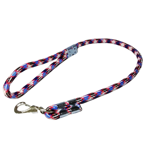Guia para Cães em Corda 14mm X 80cm Azul/banco
