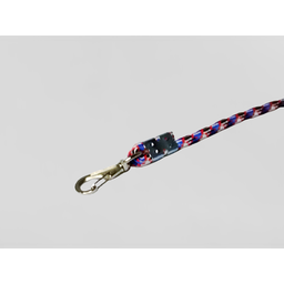 Guia para Cães em Corda 14mm X 80cm Azul/banco - 5