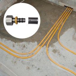 Conexão Rosca Móvel 1/2'' P/ Gás 16mm Pex Multicamadas Astra - 2