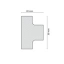 Ver imagem 2 de Kit com 30 Barras Rodameio Versátil Up236 Perfil de Poliestireno Homestar 60m