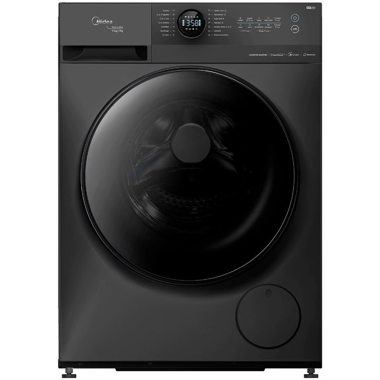 Lava e Seca Midea Healthguard Smart 11kg - Automática Mf200d125wb/gk - Conforto e Tecnologia