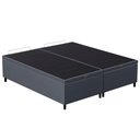 Ver imagem 1 de Base Cama Box Baú Casal Queen 158cm Hit I02 Suede Cinza - Mpozenato
