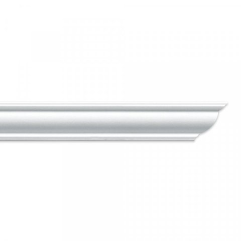 Kit 120m Linear Roda Teto Perfil de Poliestireno 045 Branco Homestar