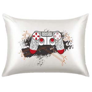 Fronha de Cetim Personalizada antifrizz Gamer MG2