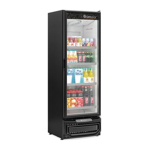 Refrigerador/Expositor Vertical Gelopar 450 Litros Preto 127V Gcvr-45
