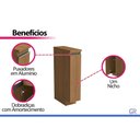 Ver imagem 5 de Balcão Cozinha Toalheiro 1 Porta 20cm Liga Canela Kappesberg