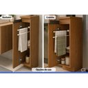 Ver imagem 6 de Balcão Cozinha Toalheiro 1 Porta 20cm Liga Canela Kappesberg