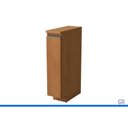 Ver imagem 2 de Balcão Cozinha Toalheiro 1 Porta 20cm Liga Canela Kappesberg