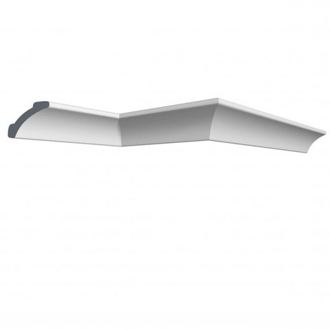 Kit 120m Linear Roda Teto Perfil de Poliestireno A7 Branco Homestar