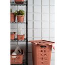 Ver imagem 7 de Cesto de Roupa Bege 47 L com Tampa 41 X 31 X 55 Cm