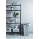 Ver imagem 2 de Cesto de Roupa Bege 47 L com Tampa 41 X 31 X 55 Cm