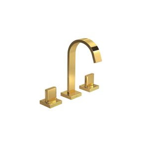Misturador Polo Lavatorio Mesa Bica Alta Gold - Deca Deca Metais