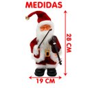 Ver imagem 4 de Boneco Papai Noel Musical com Movimentos Natal Enfeite 28cm