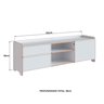 Rack para Tv até 75 Polegadas 100% MDF 58x 182x 48cm Flea  - 11
