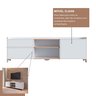 Rack para Tv até 75 Polegadas 100% MDF 58x 182x 48cm Flea  - 10