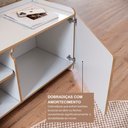 Ver imagem 6 de Rack para Tv até 75 Polegadas 100% MDF 58x 182x 48cm Flea