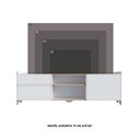 Ver imagem 2 de Rack para Tv até 75 Polegadas 100% MDF 58x 182x 48cm Flea