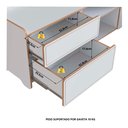 Ver mais imagens de Rack para Tv até 75 Polegadas 100% MDF 58x 182x 48cm Flea