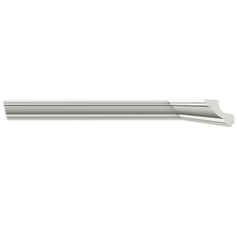 Kit 120m Linear Roda Teto Perfil de Poliestireno Jo Branco Homestar