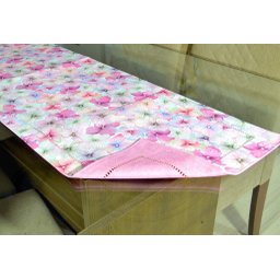 Caminho de Mesa Dupla Face 1,40m - Floral Glamour Arte & Tear - 4