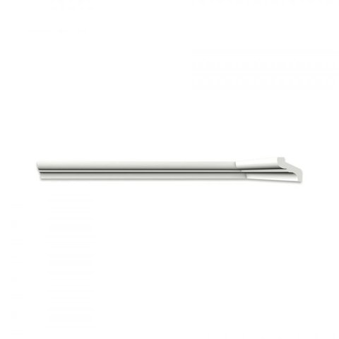 Kit 120m Linear Roda Teto Perfil de Poliestireno S35 Branco Homestar