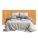 Ver imagem 3 de Painel Ripado Cabeceira Cama Casal Modular - 136x250