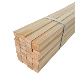10 Ripas Sarrafos de Pinus 1x2x120cm Aplainado Artesanato - 1