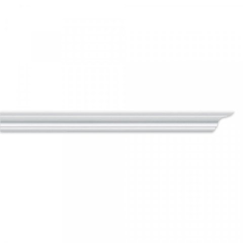 Kit 120m Linear Roda Teto Perfil de Poliestireno C30 Branco Homestar