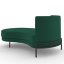 Ver imagem 6 de Sofá Chaise Longue Sala de Estar Living Lucca Esquerdo D02 Veludo Verde C-303 - Lyam Decor