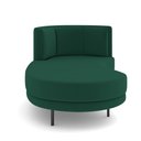 Ver imagem 4 de Sofá Chaise Longue Sala de Estar Living Lucca Esquerdo D02 Veludo Verde C-303 - Lyam Decor