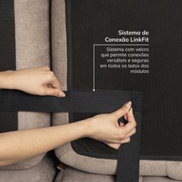 Sofá de Canto Modular de Espuma Easybox CabeCasa MadeiraMadeira - 9