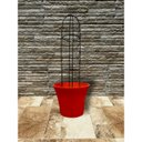 Ver imagem 4 de Vaso Planta Trepadeira Tomate Pimenta do Reino Parreira Polietileno BGPLASTICOS V1930 AMARELO GIRASS