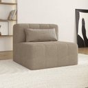 Ver imagem 1 de Poltrona Modular de Espuma Easybox CabeCasa MadeiraOriginals Marrom Taupe