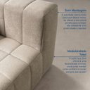 Ver imagem 6 de Poltrona Modular de Espuma Easybox CabeCasa MadeiraOriginals Marrom Taupe