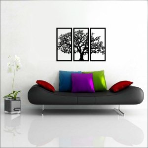 Kit Quadro Decorativo Arvore Da Vida Quadros Grandes