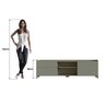 Rack para Tv até 75 Polegadas 100% MDF 58x 182x 48cm Flea  - 10