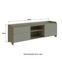 Ver imagem 3 de Rack para Tv até 75 Polegadas 100% MDF 58x 182x 48cm Flea 
