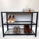 Ver imagem 2 de Sapateira Banco Strassis Design Sd-3501-69 Preto