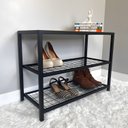 Ver imagem 3 de Sapateira Banco Strassis Design Sd-3501-69 Preto