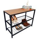 Ver imagem 1 de Sapateira Banco Strassis Design Sd-3501-69 Preto