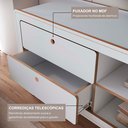 Ver mais imagens de Rack para Tv até 75 Polegadas 100% MDF 180x 45x 60 cm Jimmy