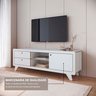 Rack para Tv até 75 Polegadas 100% MDF 180x 45x 60 cm Jimmy  - 6