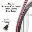 Ver imagem 2 de Espelho Adnet Redondo Craqueado 50 Cm + Suporte:rosa