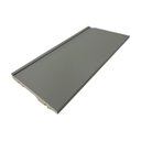 Ver imagem 2 de Rodapé de Poliestireno Frisado Cinza 15cm x 2,40m Casa Grassi