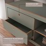 Rack para Tv até 75 Polegadas 100% MDF 180x 45x 60 cm Jimmy  - 8