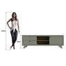 Rack para Tv até 75 Polegadas 100% MDF 180x 45x 60 cm Jimmy  - 4