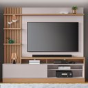 Ver imagem 2 de Estante Home Theater Maceió Freijó/off White para Tv até 65” - Colibri