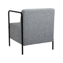 Ver imagem 4 de Poltrona Lino 1 Lugar 77cm X 66cm Cinza