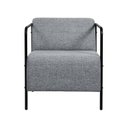 Ver imagem 2 de Poltrona Lino 1 Lugar 77cm X 66cm Cinza